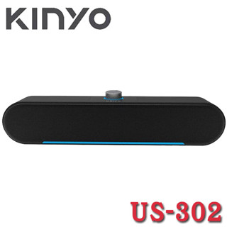 【3CTOWN】含稅附發票 KINYO 金葉 US-302 USB炫光多媒體喇叭 電腦喇叭 音箱