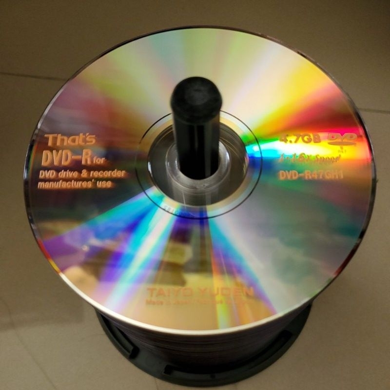 TAIYO YUDEN DVD-R 4.7GB空白光碟片