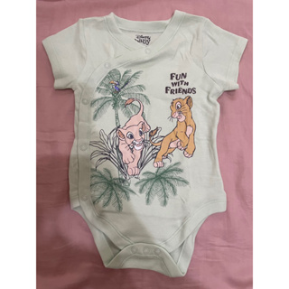 英國 Disney baby Primark 獅子王 嬰兒 短袖 包屁衣