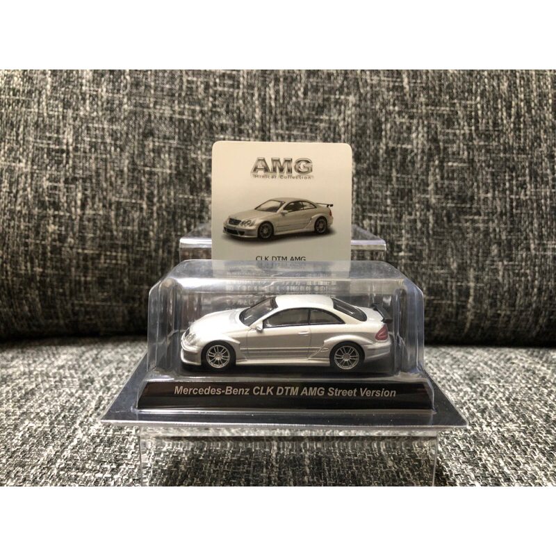 1/64 京商 Kyosho Benz CLK DTM AMG Street version 銀色