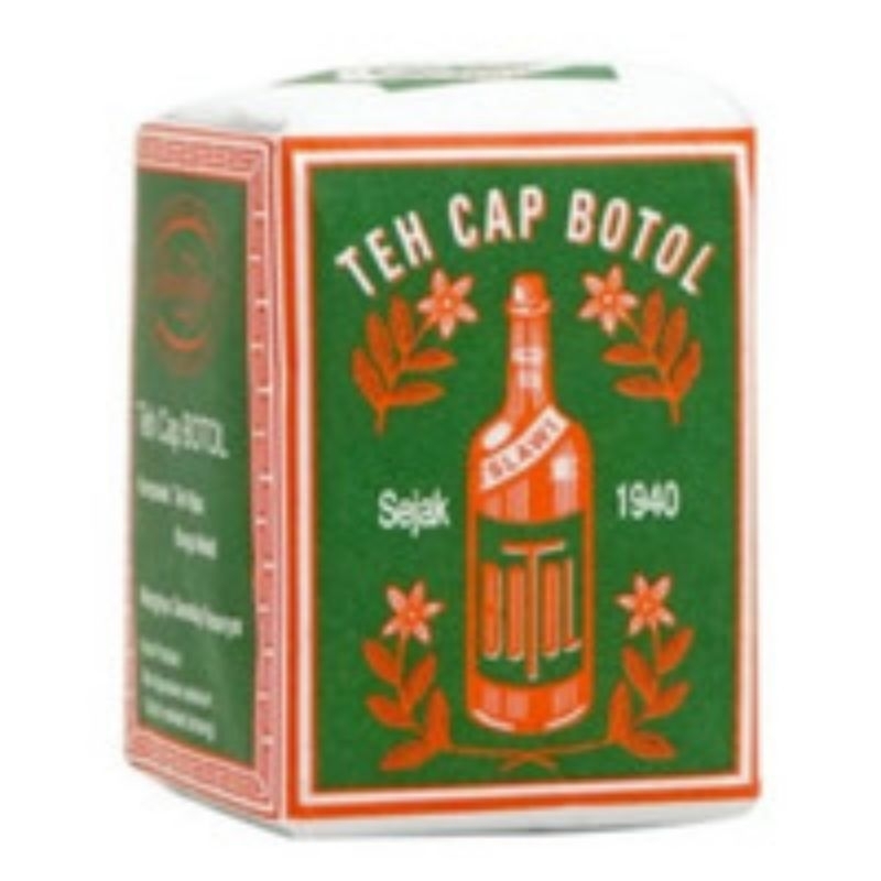 TEH cap BOTOL 40g TEH HIJAU WANGI MELATI 茉莉綠茶包