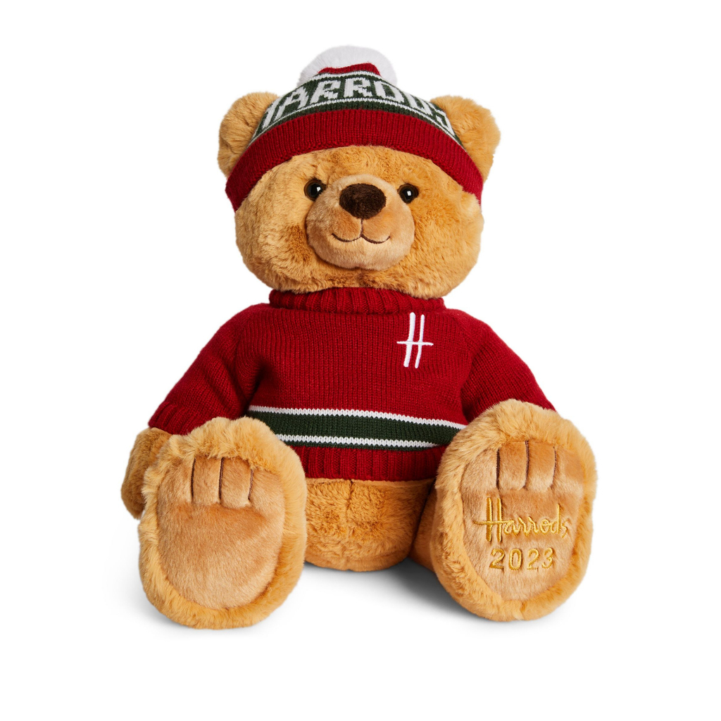 現貨2023英國哈洛德百貨公司年度聖誕熊HARRODS  Christmas Bear 2023 Ethan (36cm)