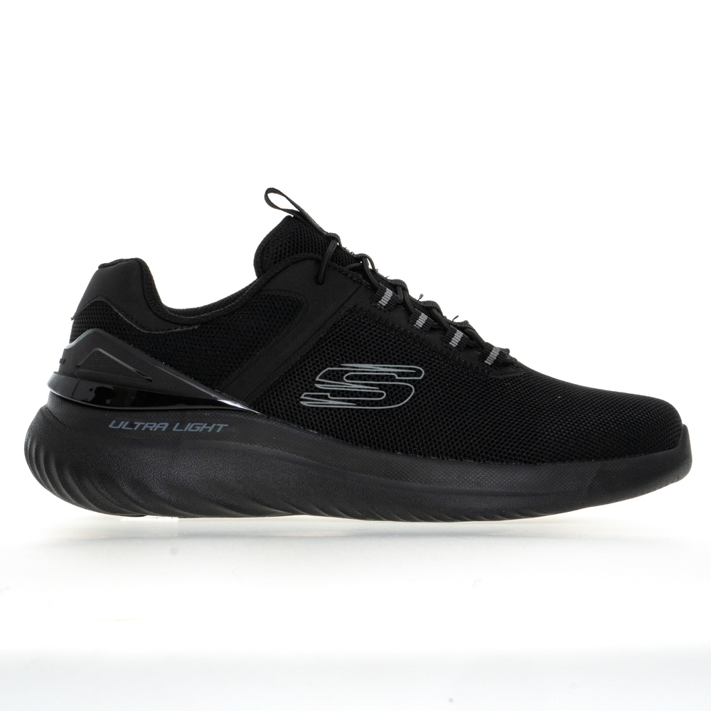 SKECHERS 休閒鞋 運動鞋 BOUNDER 2.0 寬楦 男 232673WBBK 黑色