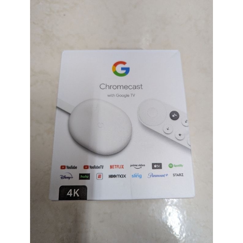 ［二手］Google chromecast 4 4K 電視棒