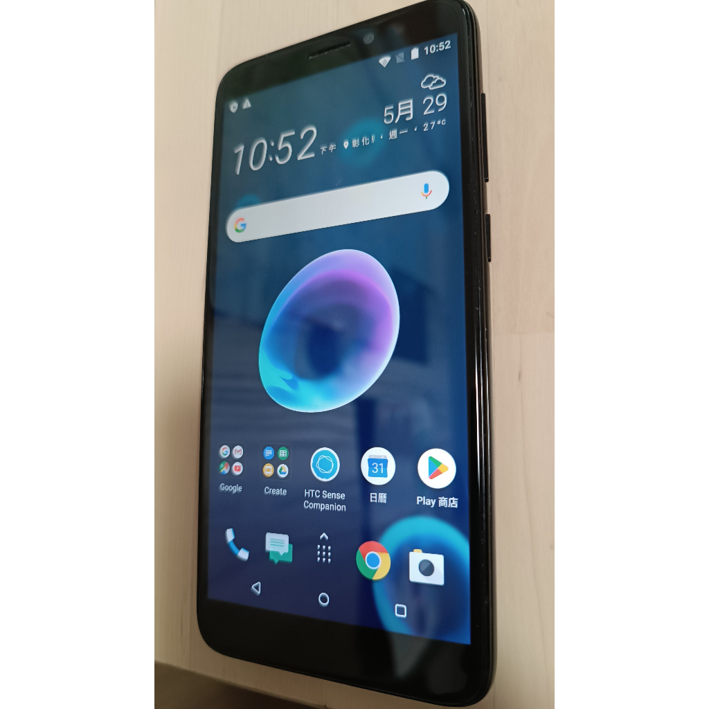 HTC Desire12 D12 32G 5.5吋 黑色 可設定家長監護 二手機