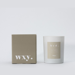 【生活工場】【英國 wxy】經典蠟燭- bed. 麝香 & 黑香草 /200g 香氛蠟燭 薰香蠟燭