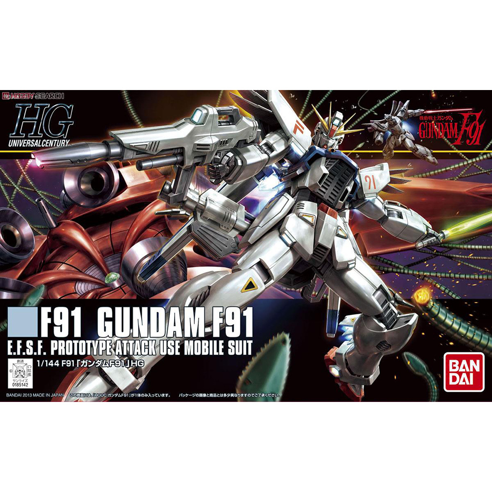 【BANDAI】組裝模型 HGUC 1/144 Gundam F91 鋼彈F91 167
