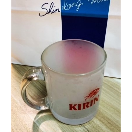 KIRIN 麒麟超細雪泡啤酒杯 (全新品)