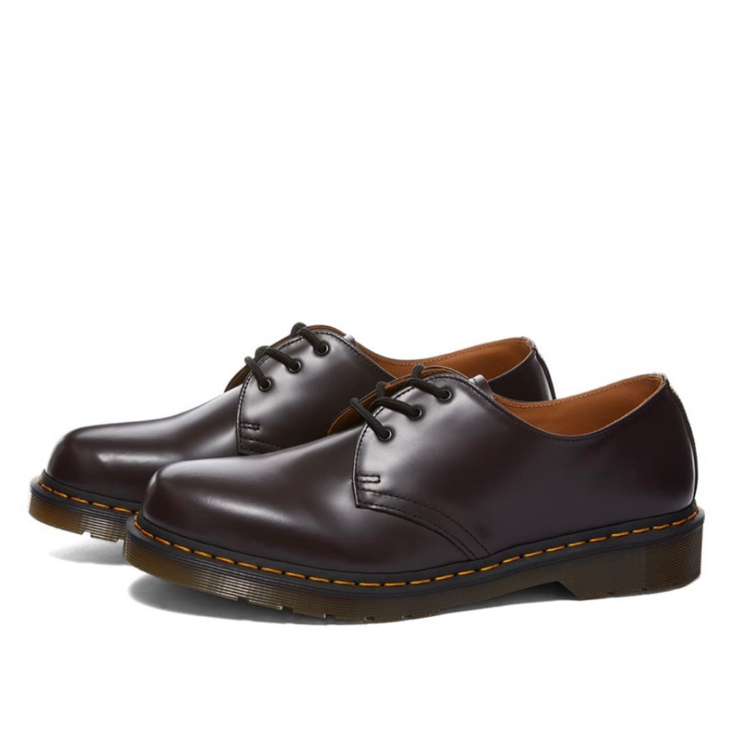 【全新現貨】【聊聊可議價】 Dr. Martens 1461 Burgundy smooth UK7 馬丁鞋 休閒正式