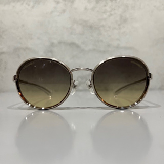 Chanel 金屬圓形框 Sunglasses 二手 （附眼鏡盒）