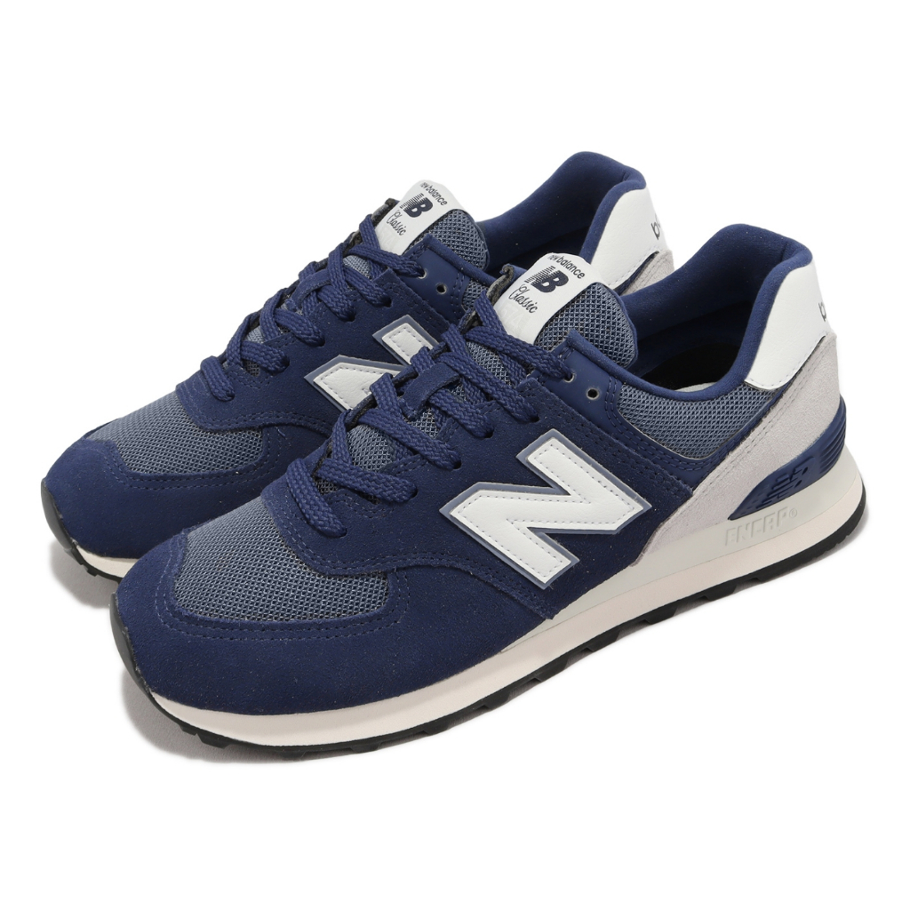 現貨『 GCL 』New Balance 574  男女 深藍色 麂皮 復古慢跑鞋  U574PO2