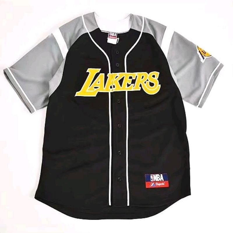 LAKERS 湖人隊 NBA KOBE 短袖 棒球衫 球衣 嘻哈 饒舌 尺寸S~XL