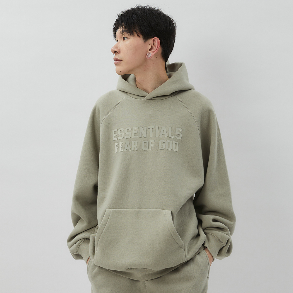 FOG Essentials Hoodie 男款 女款 灰綠色 連帽 縮口 帽t 長袖 上衣 192BT222053F