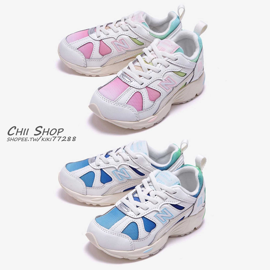 【CHII】韓國 New Balance 878 童鞋 中大童 漸層粉 漸層藍 PV878