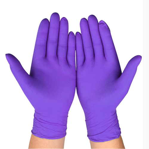 現貨免運有發票 NBR手套 紫色手套 加工手套 美容手套 美髮手套 薄手套 食品手套 丁晴手套 橡膠手套 藍色手套