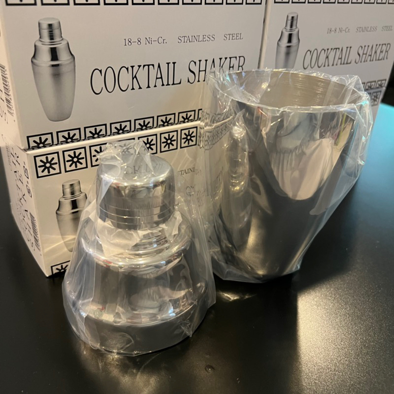 【NG品】YUKIWA 500ml 雪克杯 🇯🇵日本製 cocktail shaker 三件式 A-size 調酒器具