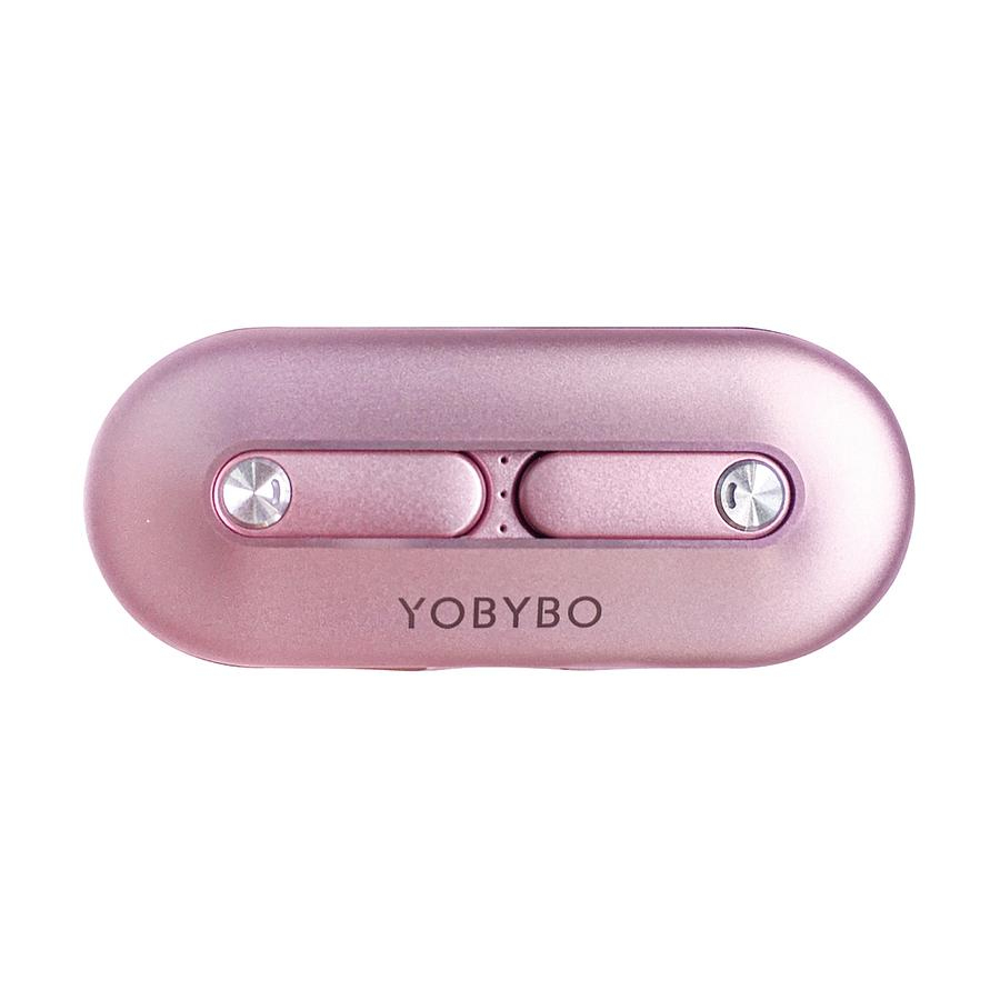 YOBYBO世界最輕薄的無線耳機/ 玫瑰金　eslite誠品