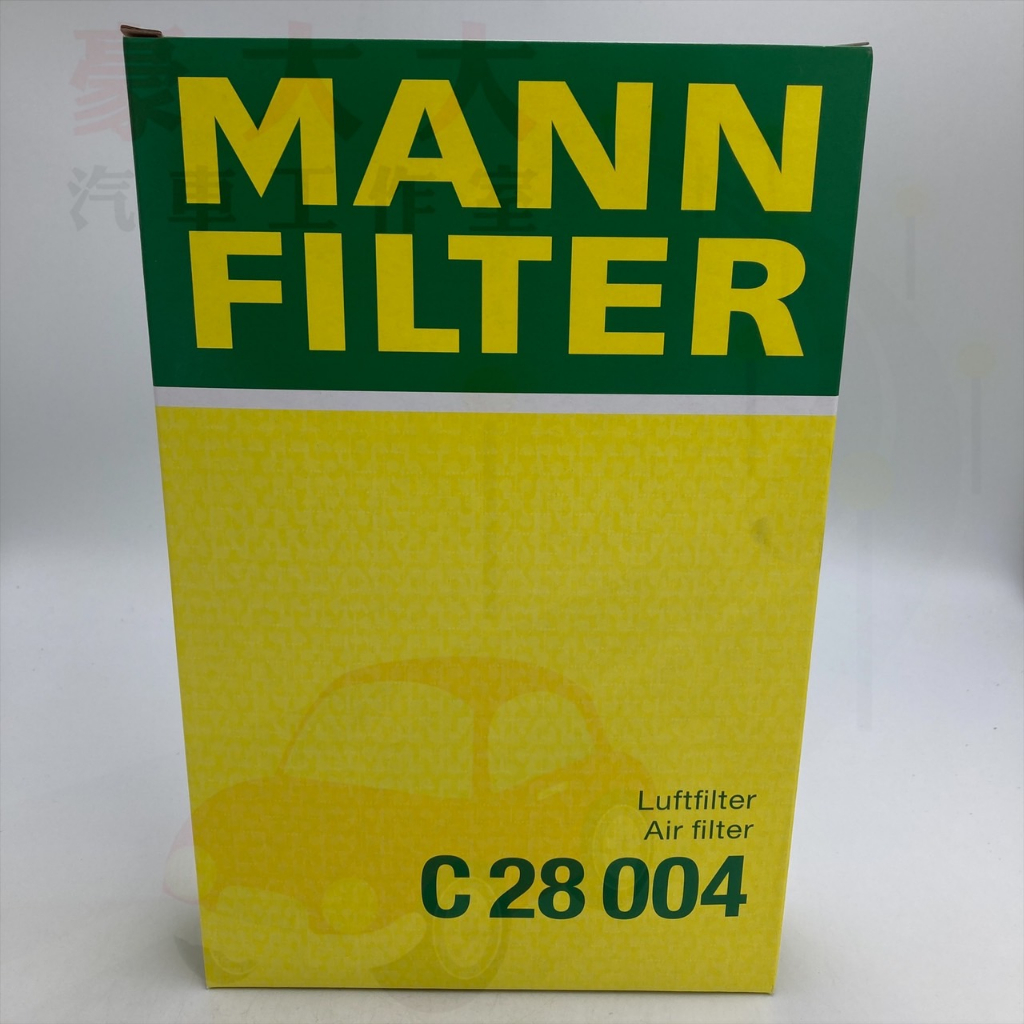 (豪大大汽車工作室) MANN C28004 空氣濾芯 空氣芯 空濾 BENZ W205 C E W167 空氣濾心