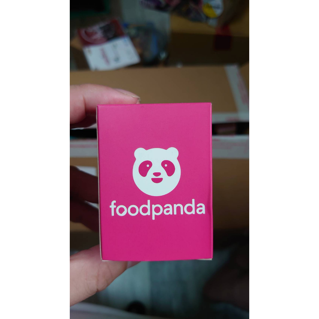 foodpanda 熊貓外送 安全帽造型鑰匙圈