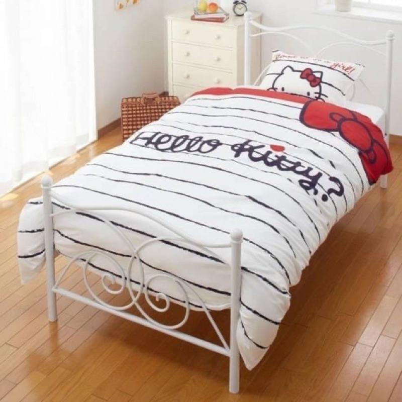 🔥 K/T 床包三件組(洋式) 材質：100% 滌綸 尺寸：枕套（組合型）：43x63cm 被套：150x210cm