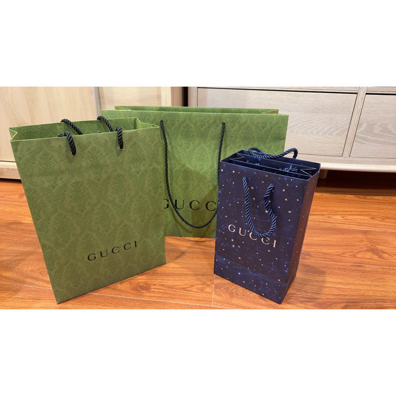 專櫃*Gucci紙袋禮品袋禮品盒包裝手提袋購物袋子紙盒