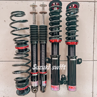 Suzuki swift 中古改裝高低軟硬可調避震器 bc v1 保固四個月