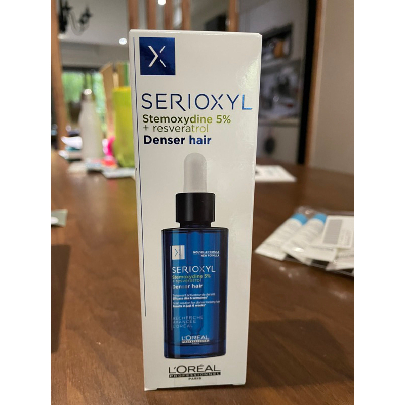 【L’OREAL 巴黎萊雅PRO】SERIOXYL絲芮雅活力啟動精粹90ml(小藍瓶★頭皮精華)