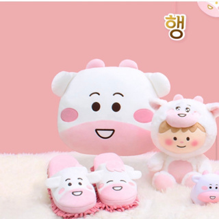 《現貨》韓國 大創 Daiso 牛年 限定 軟毛 可愛 玩偶 娃娃 布偶 牛