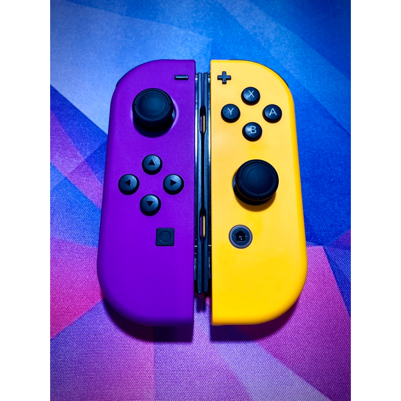 原廠 Joy-Con 紫黃配色 二手