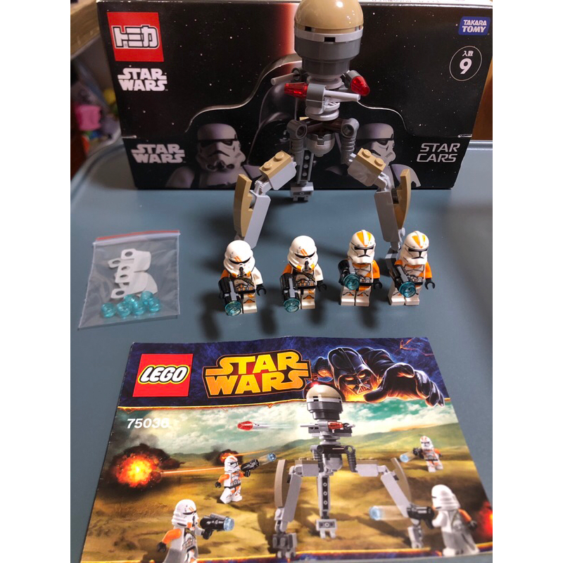 LEGO 星際大戰系列 75036 Utapau Troopers 無缺件 ⚠️二手‼️無盒