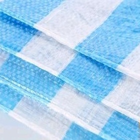 PE藍白帆布（加厚寬） 天幕 遮陽 防水 12×12尺