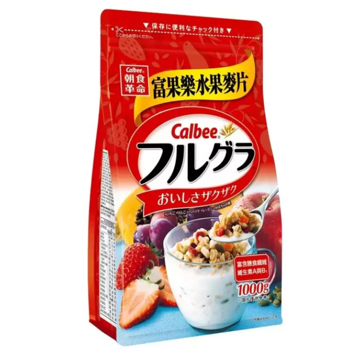 [好市多代購] 卡樂比 富果樂水果早餐麥片 1 公斤