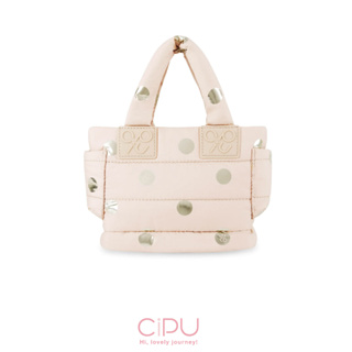 CiPU喜舖 Airy側背包(ECO裸金點） 媽媽包/側背包/大容量/大容量多隔層/輕量包/母嬰媽咪包/通勤包/旅行包