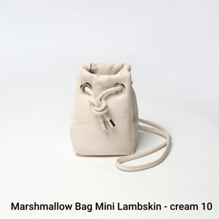 【samo ondoh】marshmallow bag mini lambskin-cream 10 台灣唯一正版代理