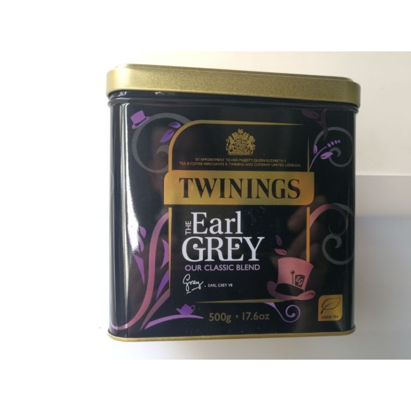 唐寧英國內陸版 Twinings 伯爵紅茶 早餐茶 鐵罐現貨 EARL GREY TEA 500G 搬家出清