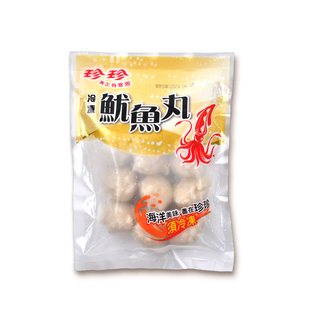 【珍珍】冷凍魷魚丸（180g）