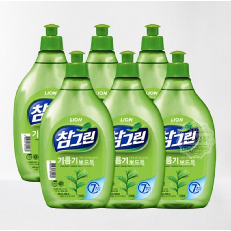 韓國🇰🇷CJ LION濟州綠茶 去油洗碗精