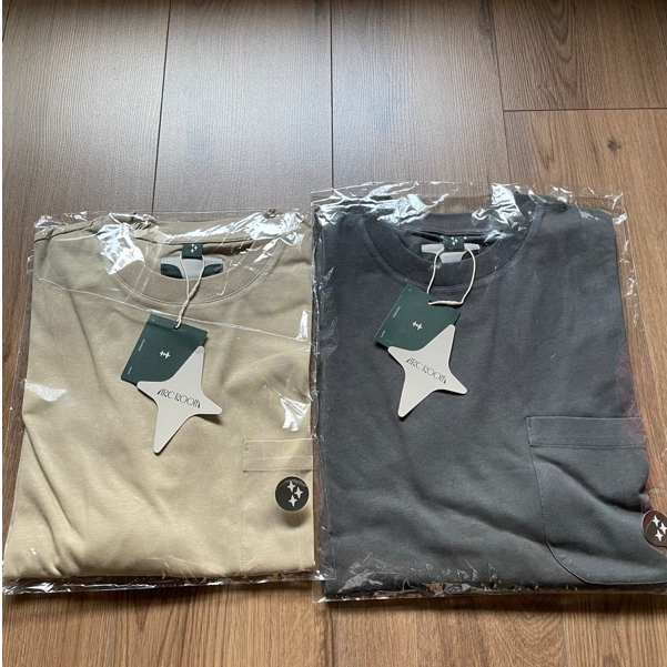 Arcroom CURVED LINE TEE DARK GREY KHAKI 阿鑫 短袖 3號 現貨