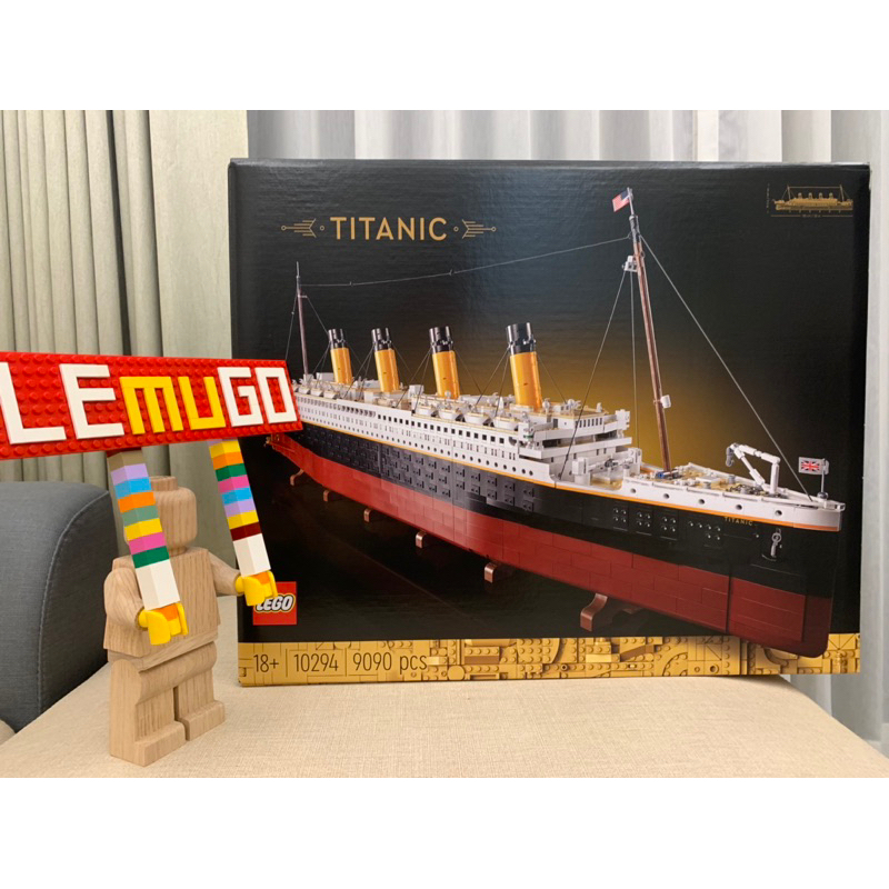 樂高 LEGO 10294 鐵達尼號 Titanic 桃園現貨 全新未拆 稀有盒組 (面交優先請先聊聊)