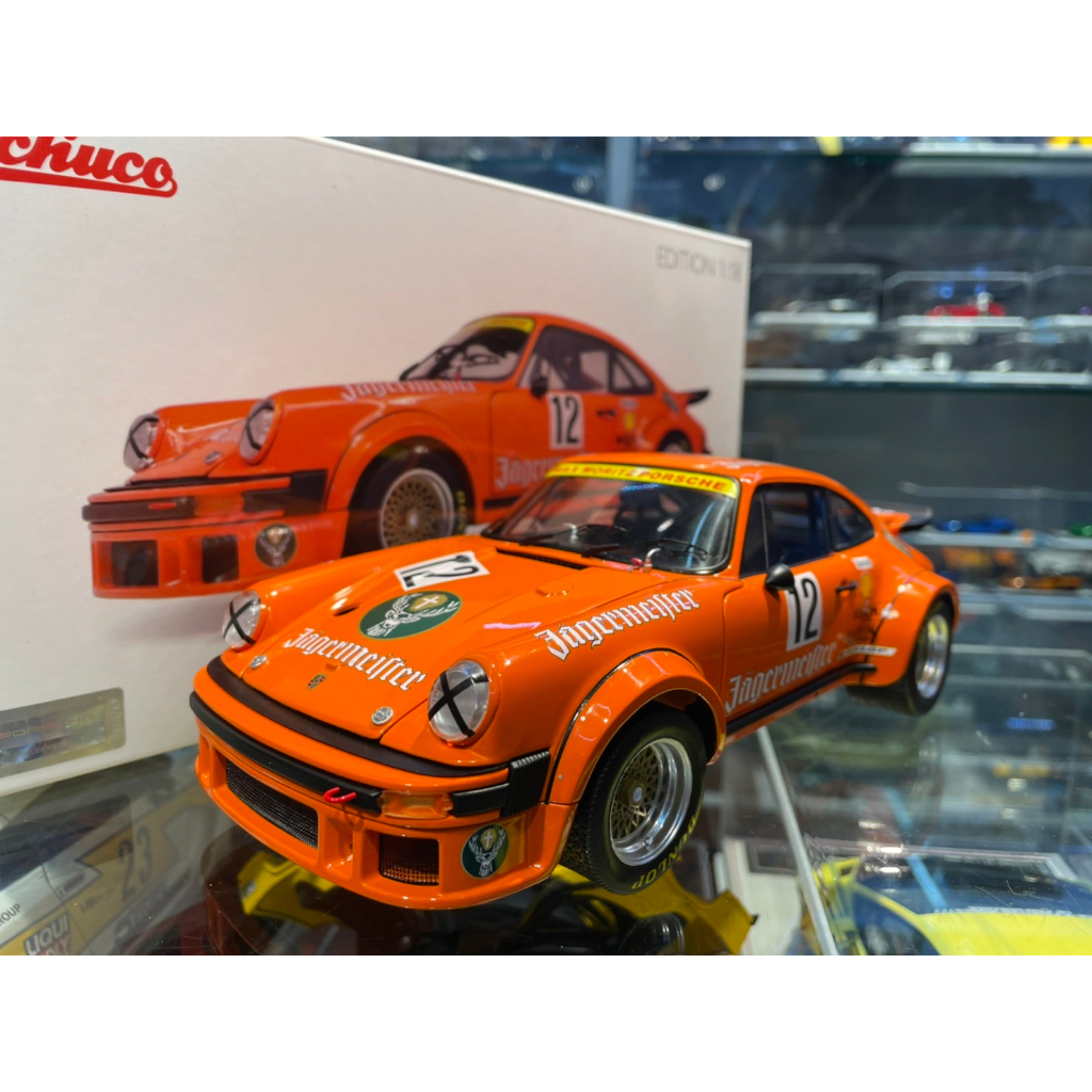 吉華@ 1/18 Schuco 450034400 PORSCHE 911 934 RSR JAGERMEISTER