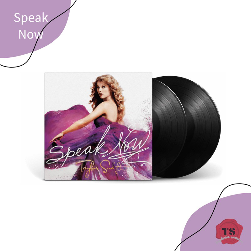 （預購）Taylor swift Speak Now vinyl 泰勒絲愛的告白黑膠