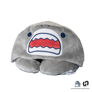【Mr. Shark】鯊魚先生 鯊魚造型連帽頸枕｜可愛舒適 午休 飛行旅行 出國 辦公室必備 送禮推薦