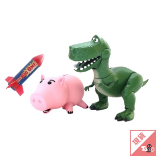 （現貨）HEROCROSS Toystory 玩具總動員 抱抱龍+火腿豬 玩具總動員 卡通 皮克斯 火箭 胡迪 玩具有毒