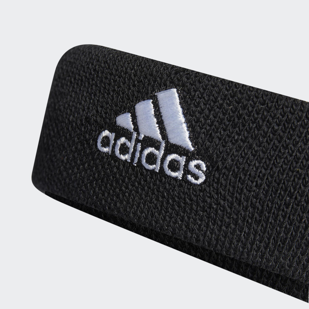 Adidas 頭帶 運動 網球 Tennis Headband   環保  彈力 舒適 吸汗 愛迪達 黑 HD7327