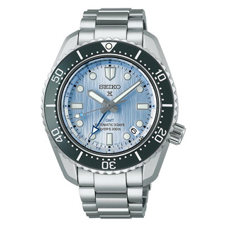 《SEIKO精工》110週年 SPB385J1 陶瓷圈 GMT 三日鍊鋼帶 潛水機械錶 6R54-00C0B 藍 贈錶帶