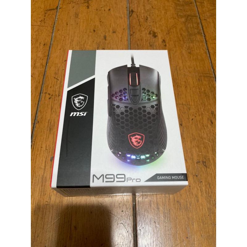 全新微星滑鼠MSI GAMING MOUSE_ M99 BOX