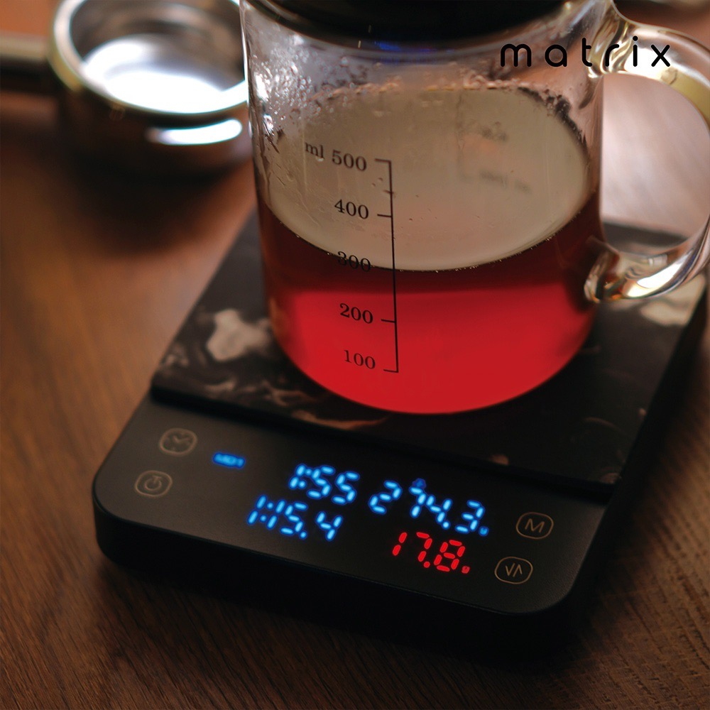 【沐湛伍零貳】Matrix M1 Pro 小智義式手沖LED觸控雙顯咖啡電子秤 咖啡秤 手沖秤 手沖器具