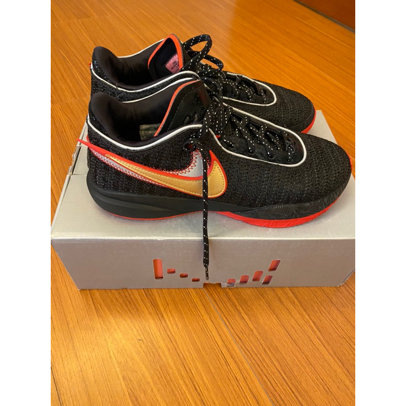 Lebron 20 黑紅 us9