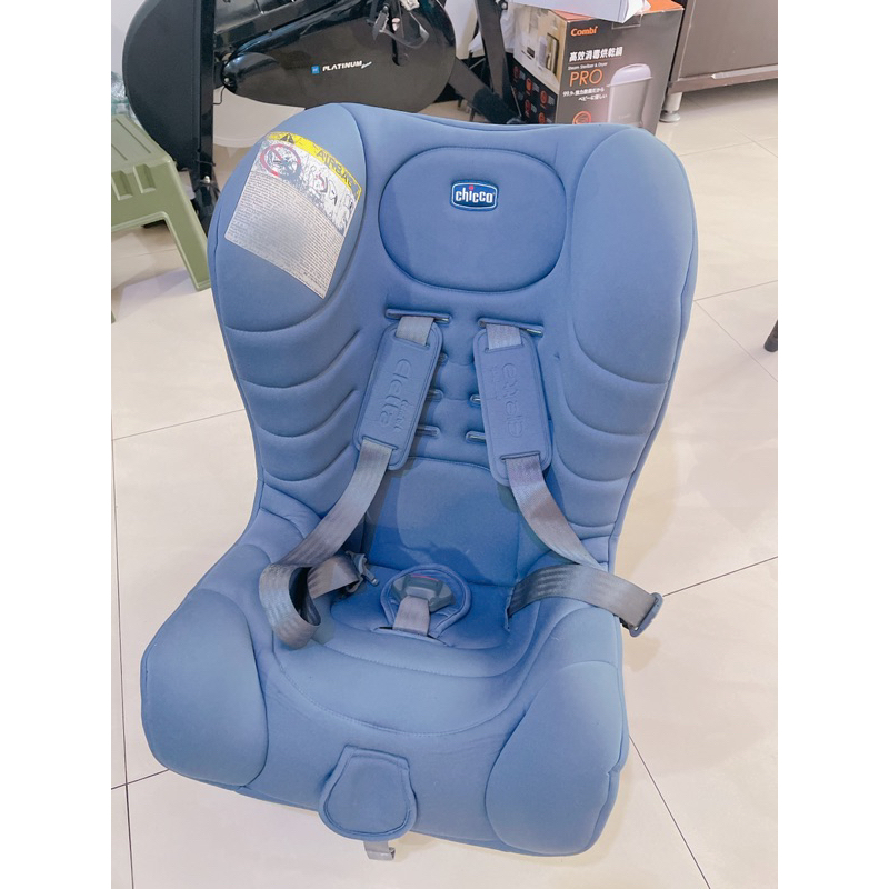 現貨 二手 Chicco ELETTA comfort寶貝全歲段安全汽座(經典藍)/汽車安全座椅