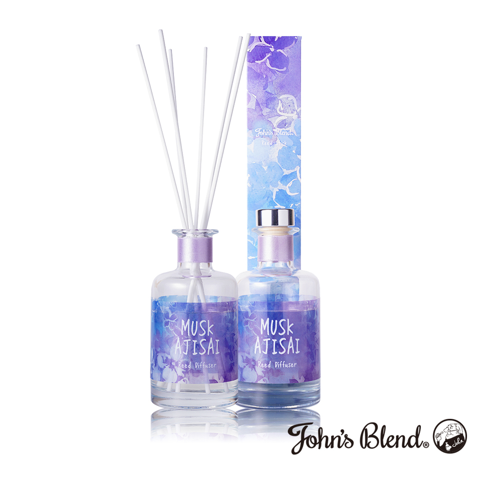 John’s Blend 室內香氛擴香瓶-繡球花